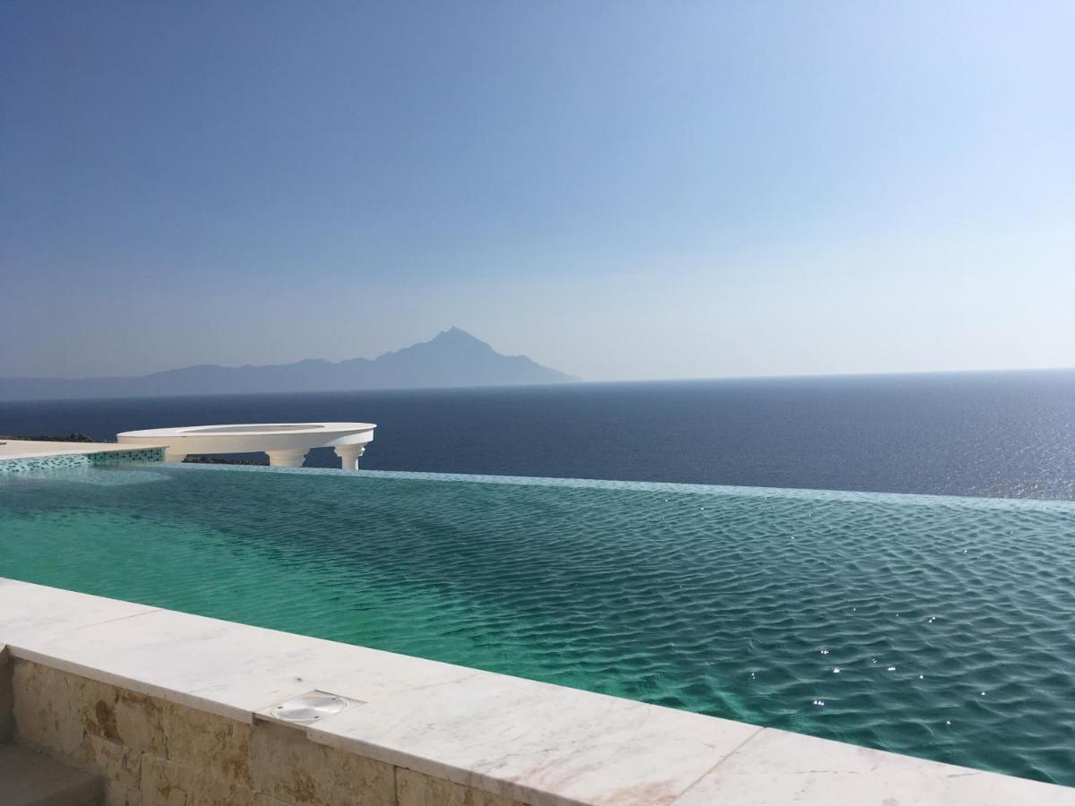 Villa Ulyana Kriaritsi - Athos Sea View & Spa Екстер'єр фото