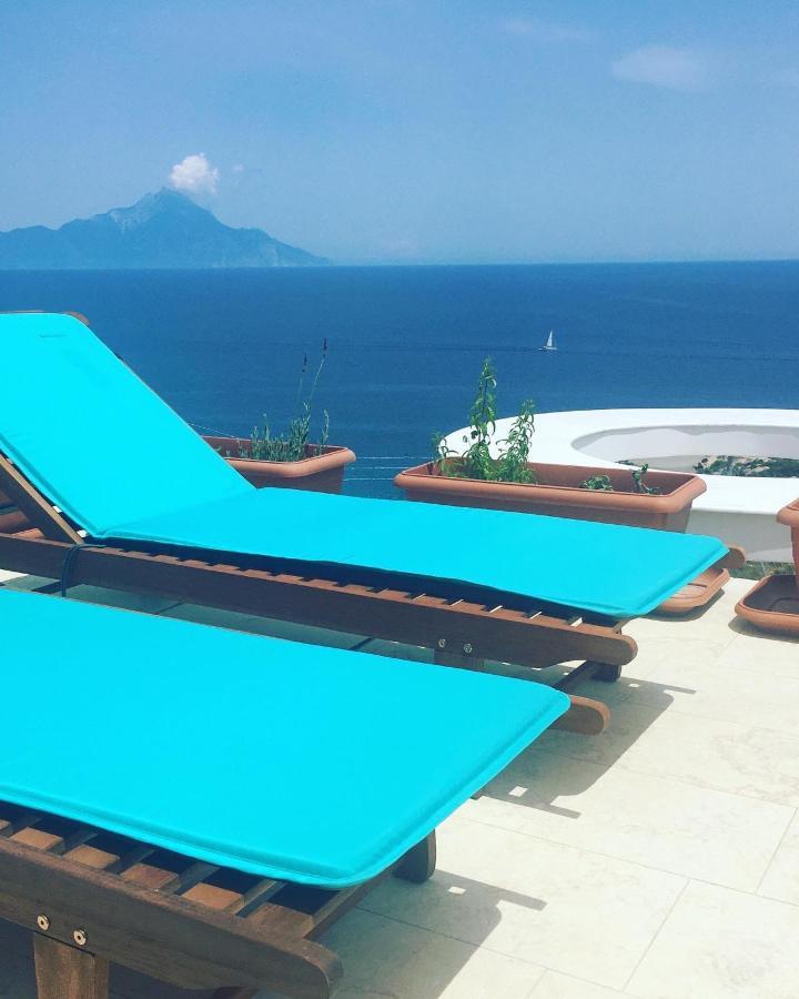 Villa Ulyana Kriaritsi - Athos Sea View & Spa Екстер'єр фото