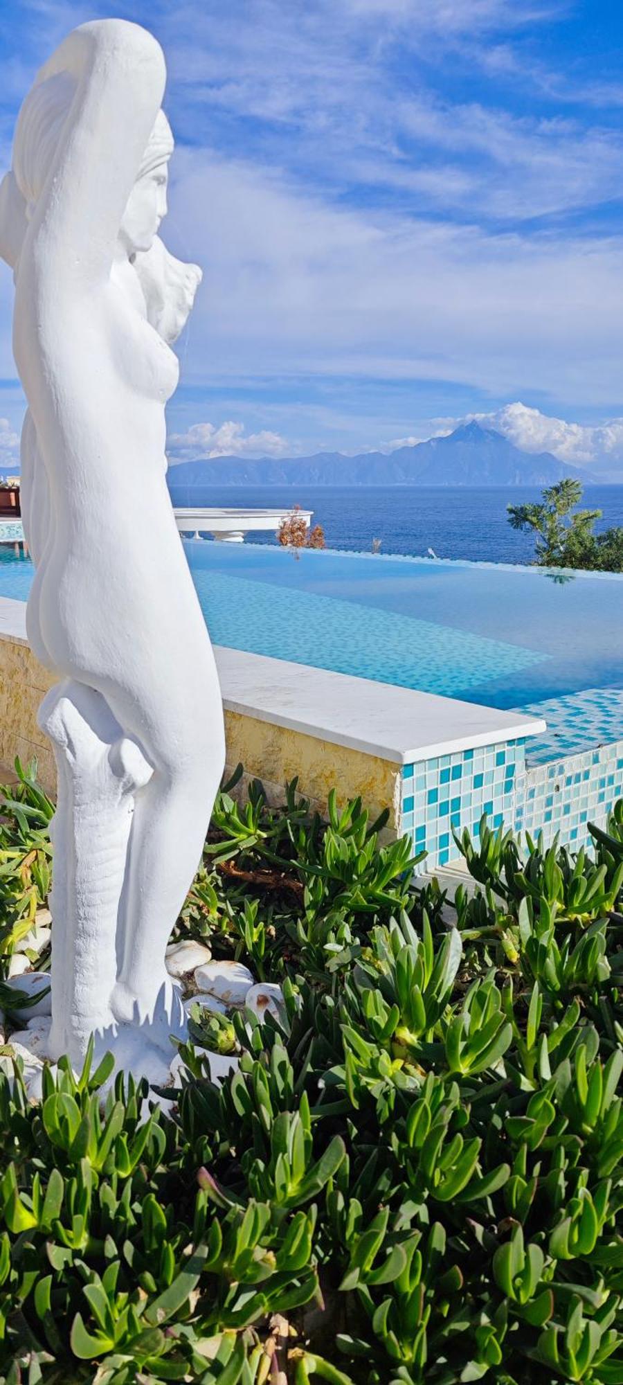 Villa Ulyana Kriaritsi - Athos Sea View & Spa Екстер'єр фото