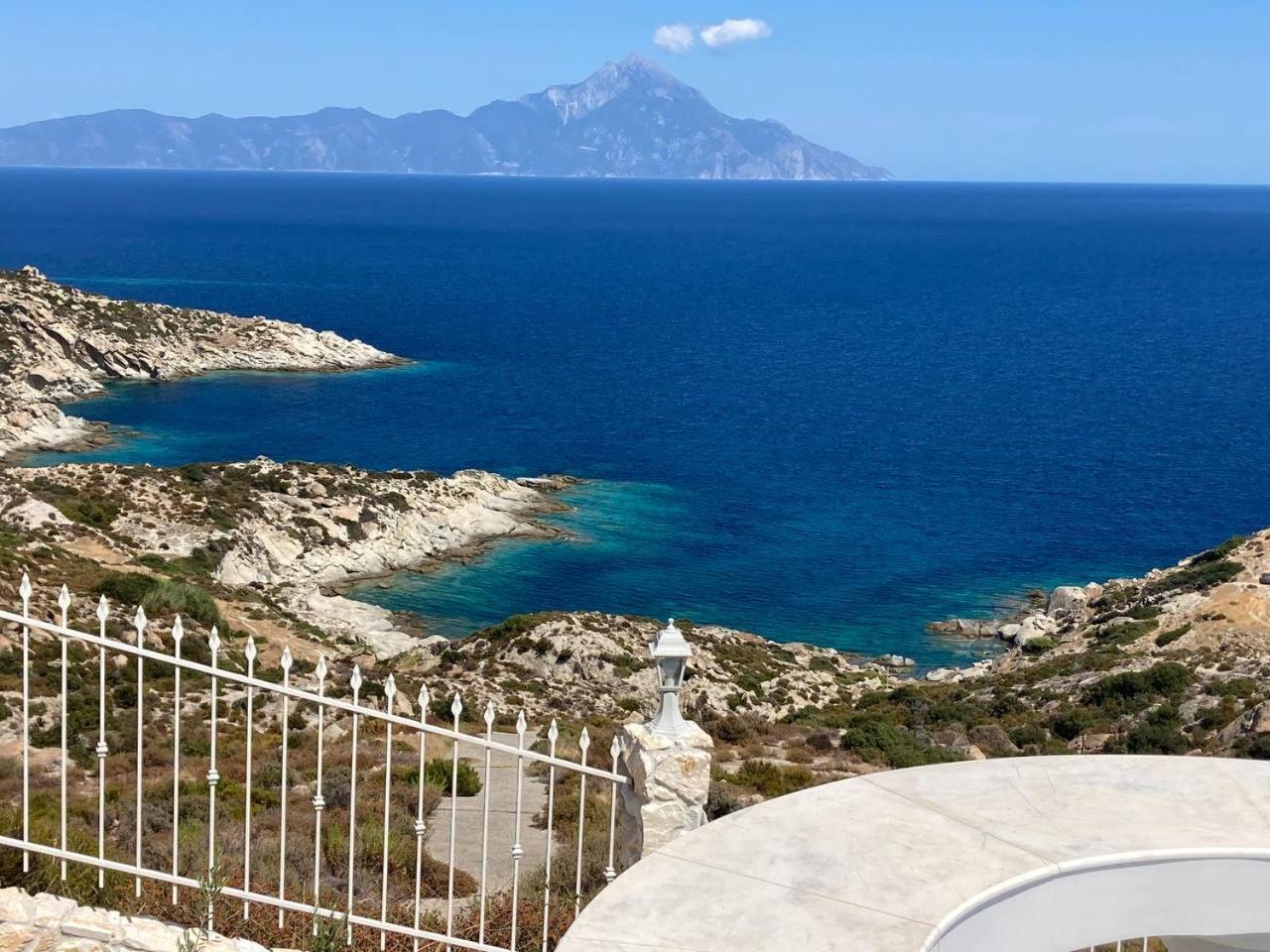 Villa Ulyana Kriaritsi - Athos Sea View & Spa Екстер'єр фото