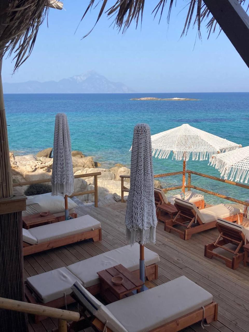 Villa Ulyana Kriaritsi - Athos Sea View & Spa Екстер'єр фото
