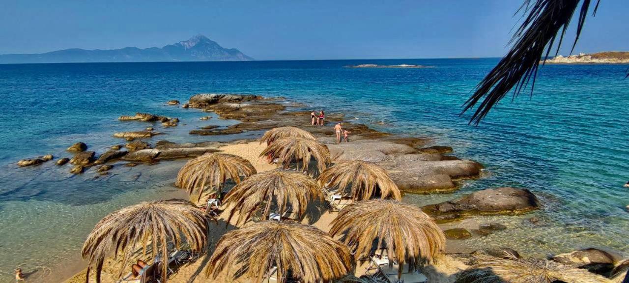 Villa Ulyana Kriaritsi - Athos Sea View & Spa Екстер'єр фото